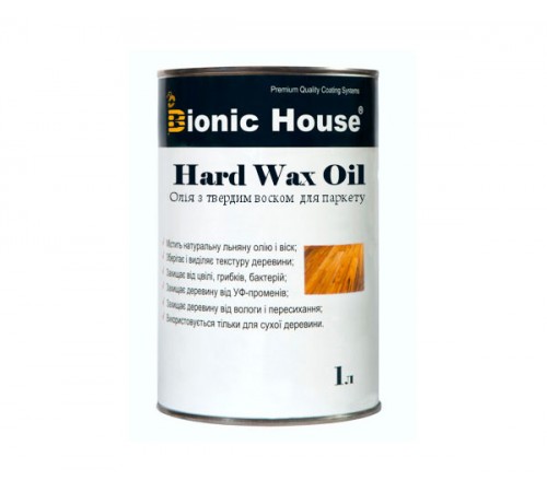 Олія для підлоги з твердим воском HardWax Oil 1л Безбарвний