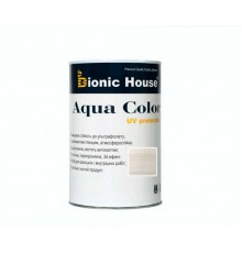 Краска для дерева Bionic-House Aqua Color UV-protect 0,8л Белый дуб