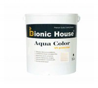 Краска для дерева Bionic-House Aqua Color UV-protect 2,5л