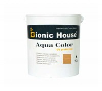Фарба для дерева Bionic-House Aqua Color UV-protect 2,5 л Орегон