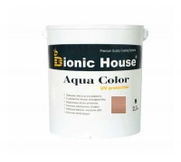 Краска для дерева Bionic-House Aqua Color UV-protect 2,5л Індіго