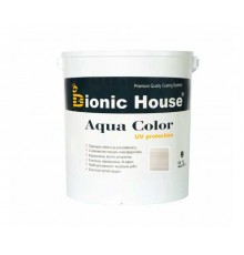 Краска для дерева Bionic-House Aqua Color UV-protect 2,5л Белый дуб