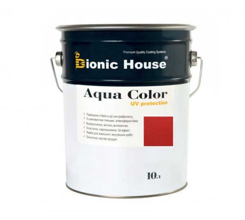 Краска для дерева Bionic-House Aqua Color UV-protect 10л Краска для дерева Bionic-House Aqua Color UV-protect 10л