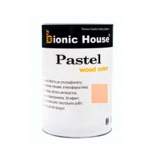 Краска для дерева PASTEL Wood Color Bionic-House 0,8л Персик