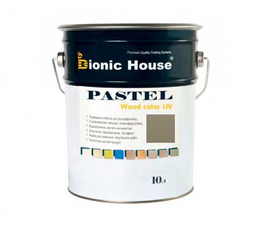 Постачальник: Місто: Київ PASTEL Wood Color Bionic-House 10л Сірий Сланець