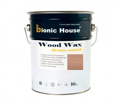 Краска для дерева WOOD WAX Bionic-House 10л Индиго