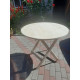 Wooden furniture, round folding tables