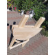 A high-quality wooden folding garden furniture set! Great price! (table and 4 chairs)