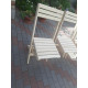 Wooden folding chairs for the living room, kitchen, hallway, and porridge.