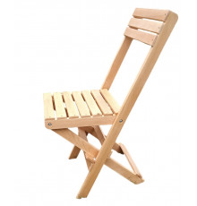 Drewniane krzesło składane