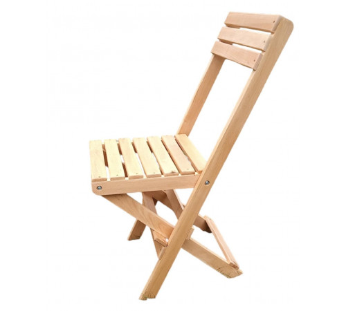Drewniane krzesło składane