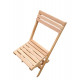 Drewniane krzesło składane