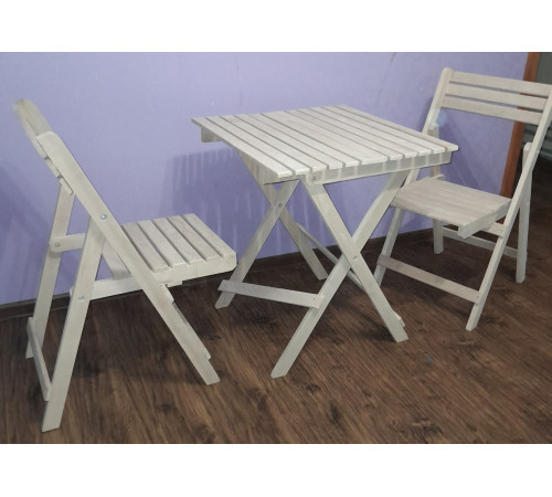 Drewniany stolik kwadratowy 60x60