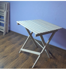 Drewniany stolik kwadratowy 60x60