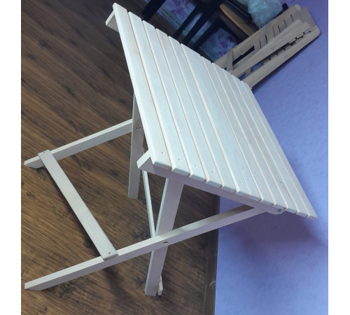 Drewniany stolik kwadratowy 60x60