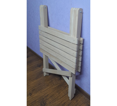 Drewniany stolik kwadratowy 60x60