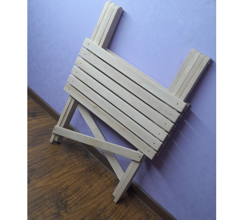 Drewniany stolik kwadratowy 60x60