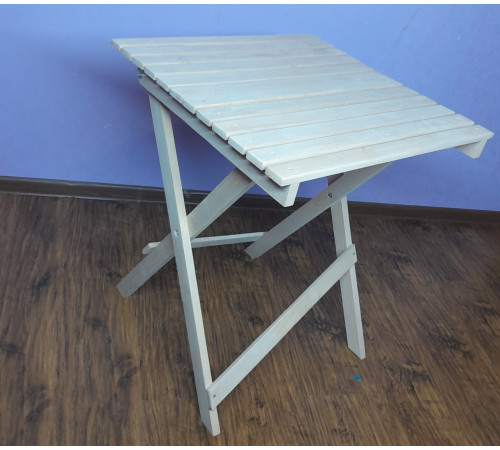 Zestaw składany do ogrodu, kawiarni, domu i na ulicę (zestaw kwadratowego stołu i dwóch krzeseł)