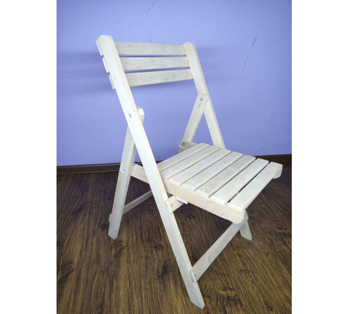Krzesło drewniane składane z oparciem 42x42x85