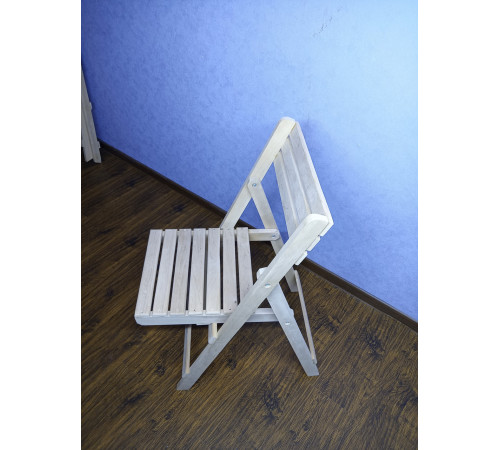 Krzesło drewniane składane z oparciem 42x42x85