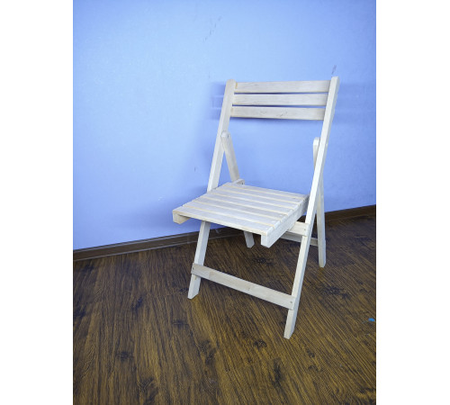Krzesło drewniane składane z oparciem 42x42x85