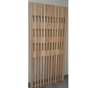 Вешалка настенная деревянная с откидными крючками 180×80