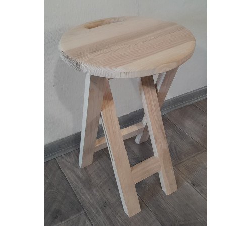 Klappbarer Holzhocker