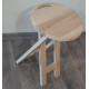 Klappbarer Holzhocker