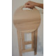 Klappbarer Holzhocker