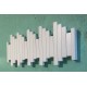 Вешалка настенная Piano Белая 70х25