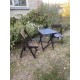 Стул складной деревянный со спинкой 36*35*85
