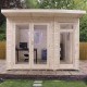 Садовая деревянная беседка 3,1х3,1 закрытая от производителя Wood Gazebo 010