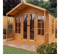 Holzpavillon für ein Sommerhaus 2,4x2,4 cm vom Hersteller.