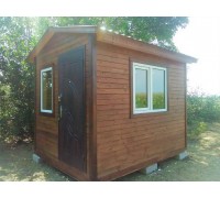 Wooden guard house 3.0 x 2.4 m