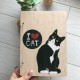 Оригинальный деревянный блокнот "I love cat"