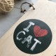 Оригинальный деревянный блокнот "I love cat"