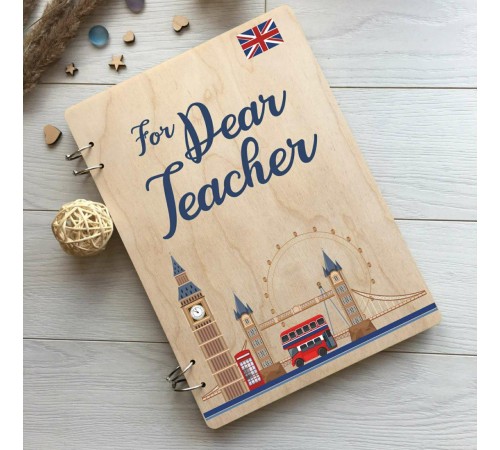 Блокнот для учителя английского языка «For Dear Teacher» Блокнот для учителя английского языка «For Dear Teacher»