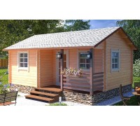 Модульний садовий будиночок 6,0x4,7м Gartenhäuser-04