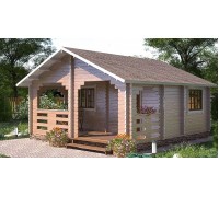 Модульний садовий будиночок 5,5x5,8м Gartenhäuser-13