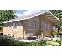 Модульный садовый домик 6,0x6,0м Gartenhäuser-14