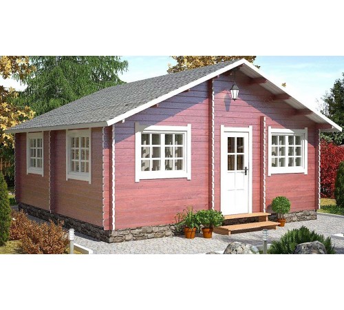 Модульный садовый домик 6,0x6,0м Gartenhäuser-19 Модульный садовый домик 6,0x6,0м Gartenhäuser-19