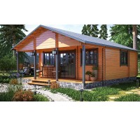 Модульний садовий будиночок 6,0x7,5м Gartenhäuser-20