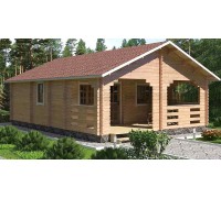 Модульный садовый домик 6,0x8,5м Gartenhäuser-25