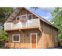 Модульный садовый домик 5,9x8,1м Gartenhäuser-30