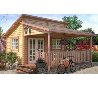 Модульный садовый домик 4,5x5,5м Gartenhäuser-38