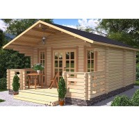 Модульний садовий будиночок 6,0x4,5м Gartenhäuser-39