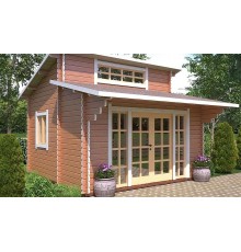 Модульный садовый домик 4,2x4,2м Gartenhäuser-42