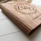 Свадебная книга из дерева.