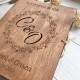 Свадебная книга из дерева.