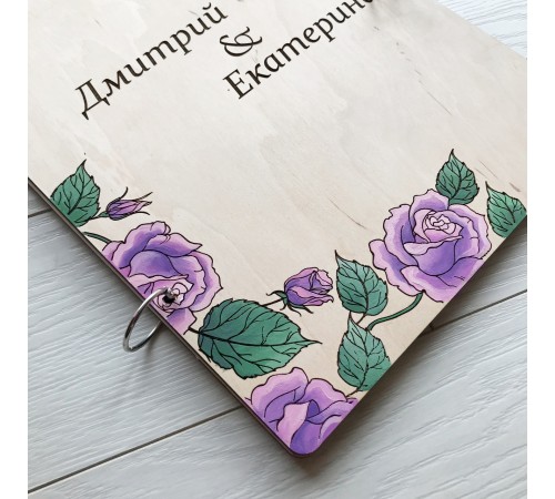 Деревянная папка для цветных элементов. Деревянная папка для цветных элементов.